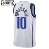 Dres Dallas Mavericks Dorian Finney-Smith 10 Nike 2022-23 Association Edition Bijela Swingman - Dječji
